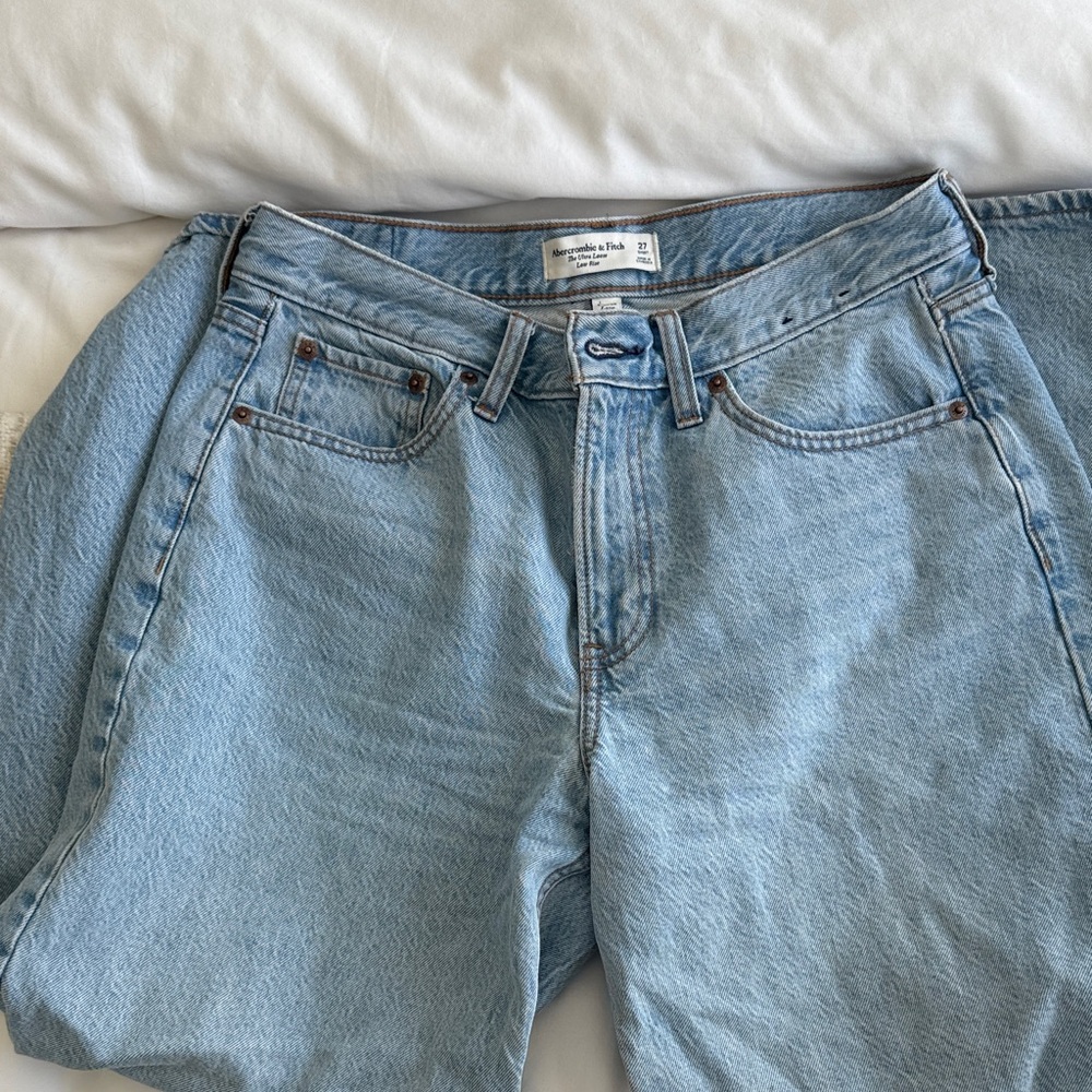 Abercrombie & Fitch “The Ultra Loose Low Rise” Jeans